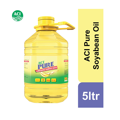 Picture of ACI Pure Soyabean Oil - 5 ltr