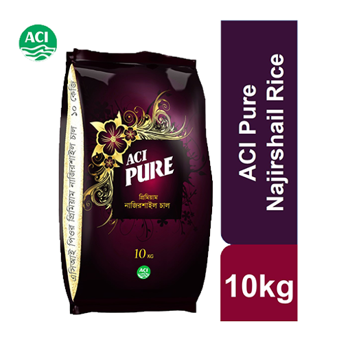 Picture of ACI Pure Najirshail Rice - 10 kg