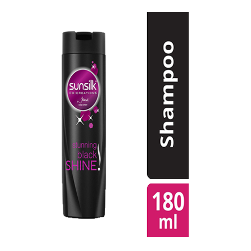 Picture of Sunsilk Shampoo Stunning Black Shine - 180 ml