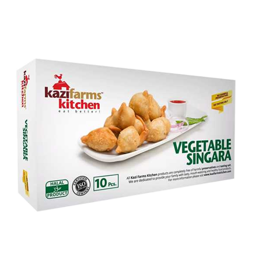 Picture of Kazi Farms Kitchen Vegetable Singara 10 pcs - 300 gm